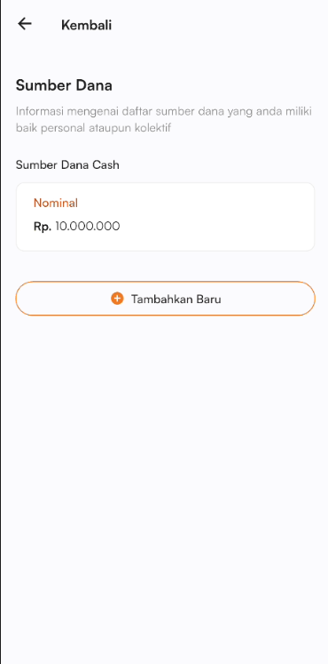 Halaman hapus transaksi kas