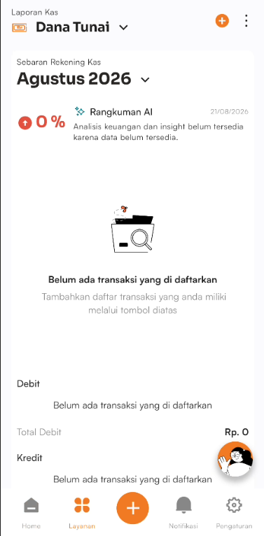 Halaman kas