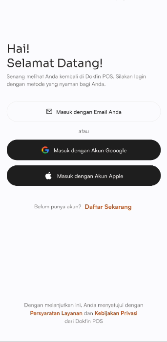 Login Dokpos