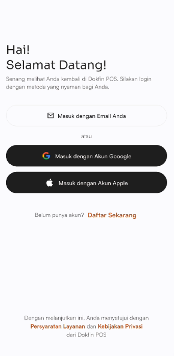 Login Dokpos