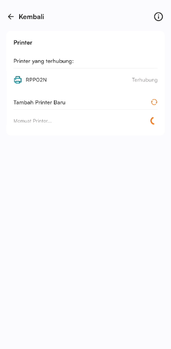 Halaman printer & struk