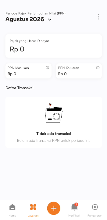 Halaman detail PPN