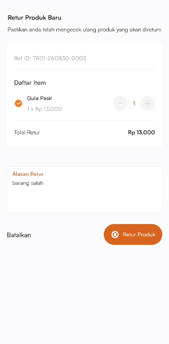 Halaman retur
